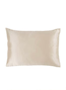 Taie D'Oreiller 100% Pure Soie De Mûrier - Champagne