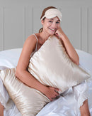 Taie D'Oreiller 100% Pure Soie De Mûrier - Ivoire