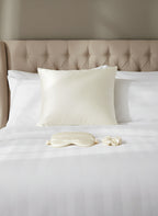 100% Pure Mulberry Silk Scrunchie - Ivory