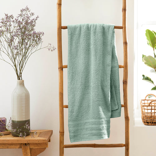 Drap De Bain "Spa" - 100% Coton - Menthe