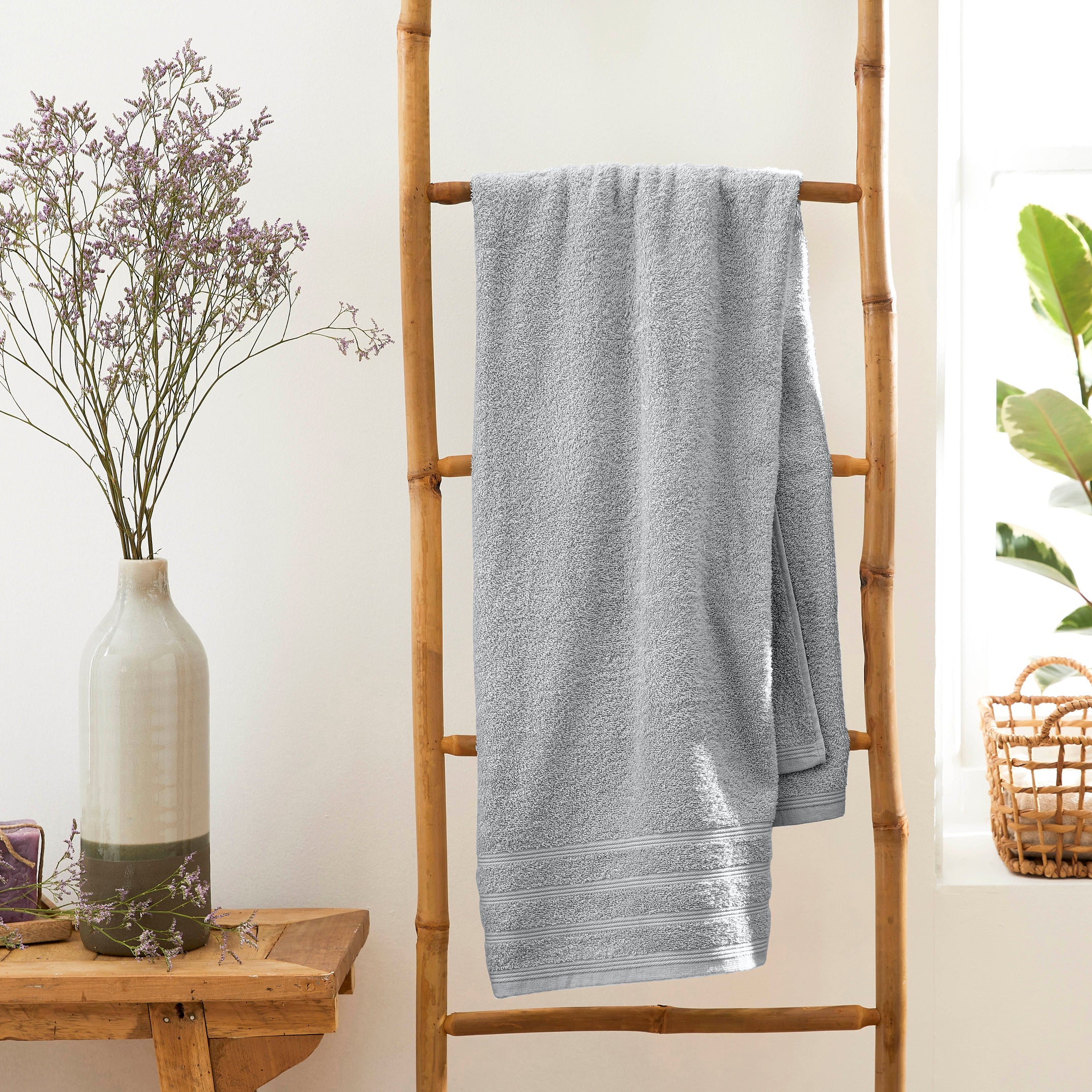 Drap De Bain "Spa" - 100% Coton - Perle