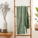Drap De Bain "Spa" - 100% Coton - Romarin