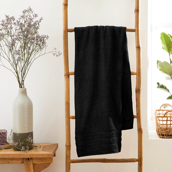 Bath Sheet "Spa" - 100% Cotton - Truffle