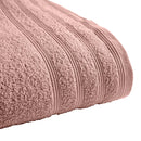 Drap De Bain "Spa" - 100% Coton - Vieux Rose