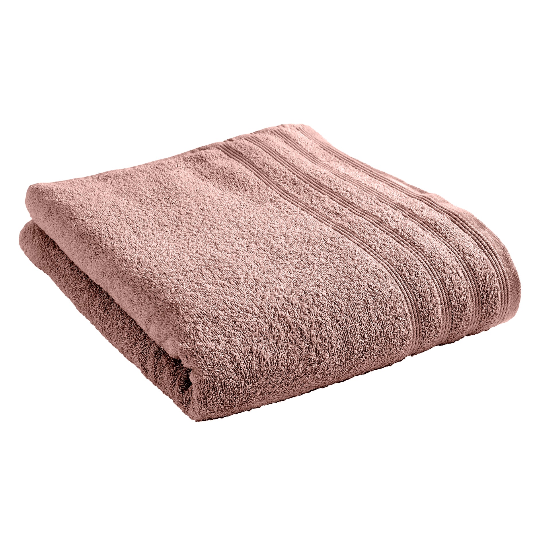 Toalla de Ducha "Spa" - 100% Algodón - Rosa Viejo