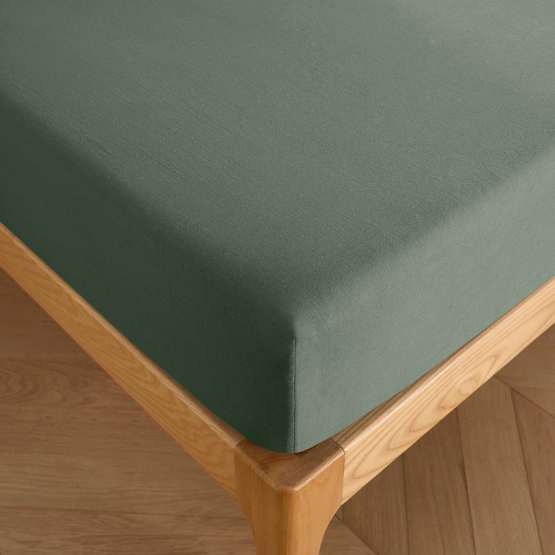 Fitted Sheet - 100% Cotton - Rosemary