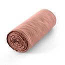 Drap Housse - 100% Coton - Vieux Rose