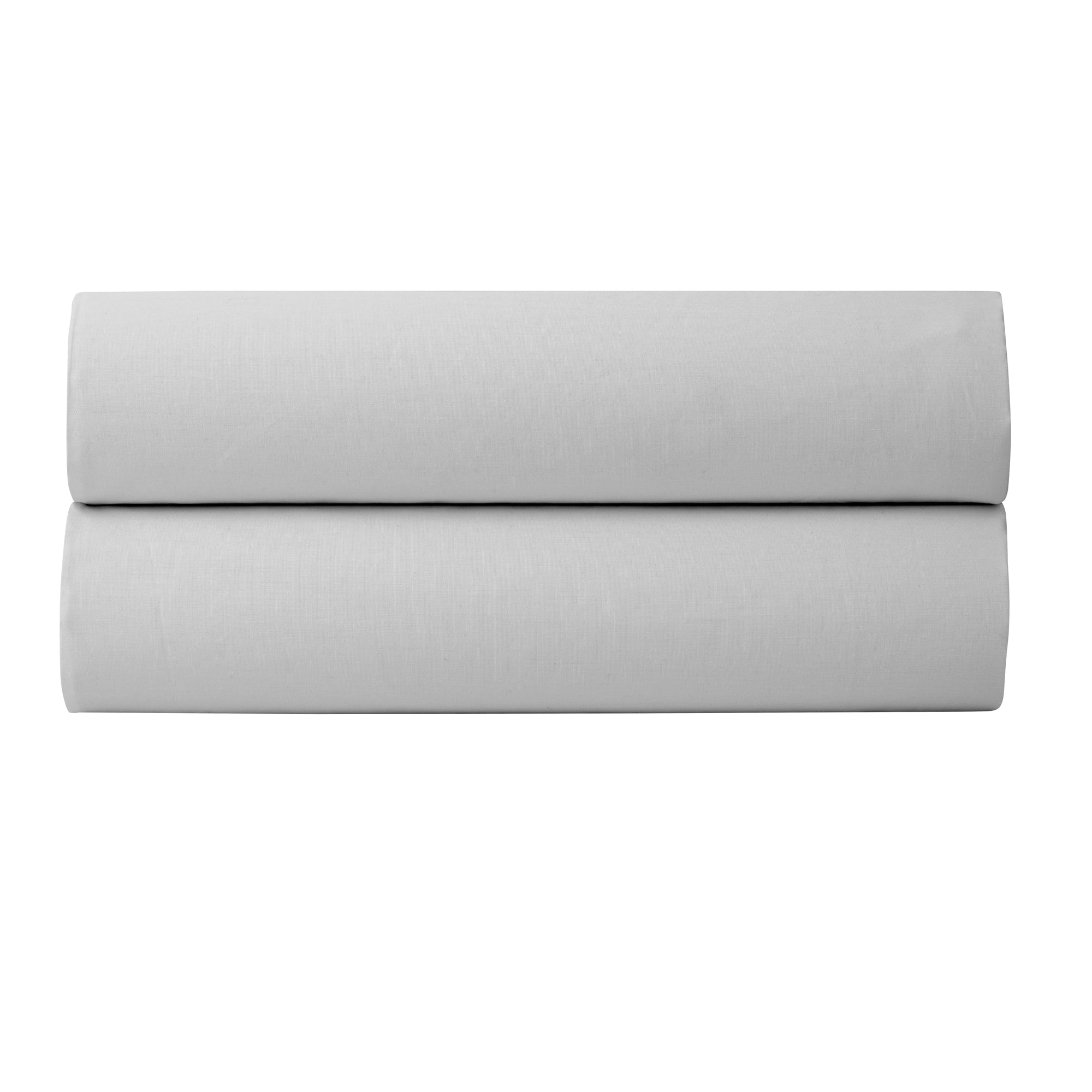 Fitted Sheet - 100% Percale Cotton - Pearl