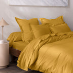 Fitted Sheet - 100% Percale Cotton - Mango