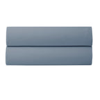 Fitted Sheet - 100% Percale Cotton - Jean Blue