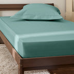 Fitted Sheet - 100% Percale Cotton - Celadon