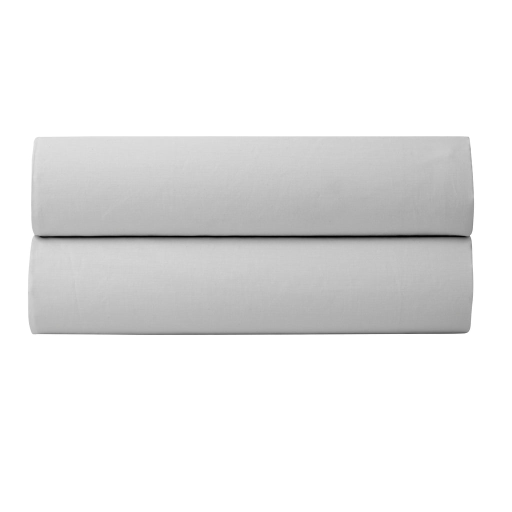 Fitted Sheet - 100% Percale Cotton - Pearl