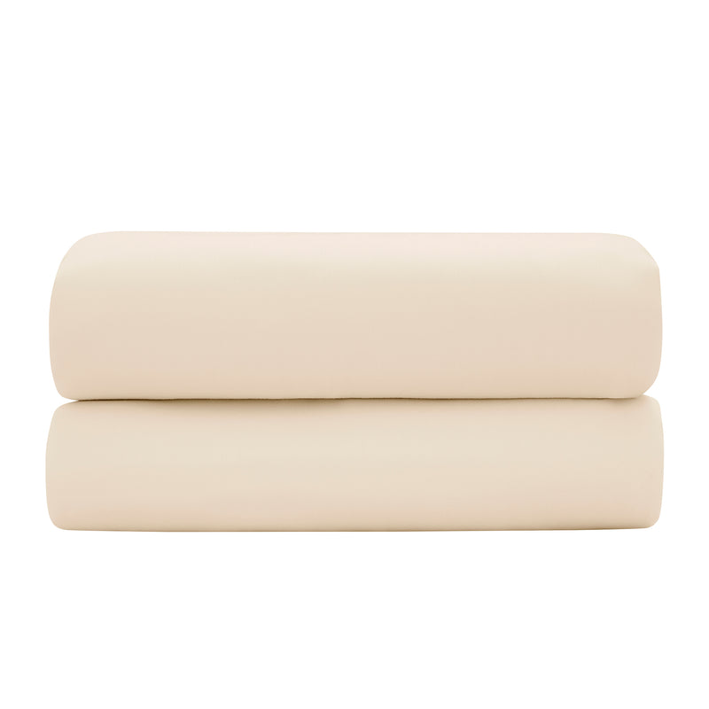 Drap Housse "Prestige" - Satin De Coton - Creme