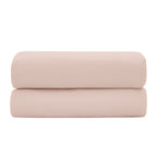 “Prestige” Fitted Sheet - Cotton Satin - Blush Pink