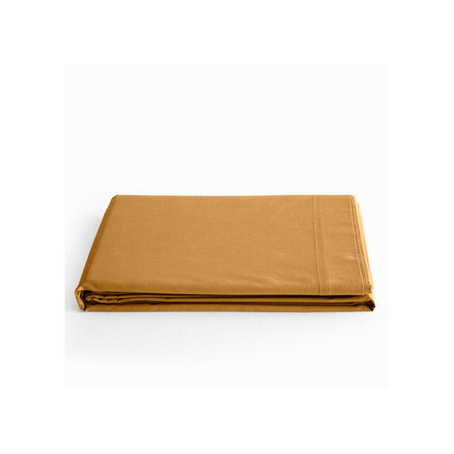Drap Plat - 100% Coton - Miel