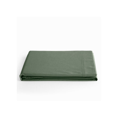 Drap Plat - 100% Coton - Romarin