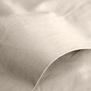 Drap Plat - 100% Coton - Sable