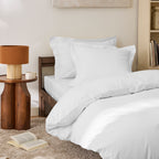 Flat Sheet - 100% Percale Cotton - Snow