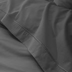 Sábana Encimera - 100% Algodón Percal - Pizarra