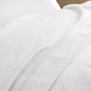 Drap Plat "Prestige" - Satin De Coton - Blanc
