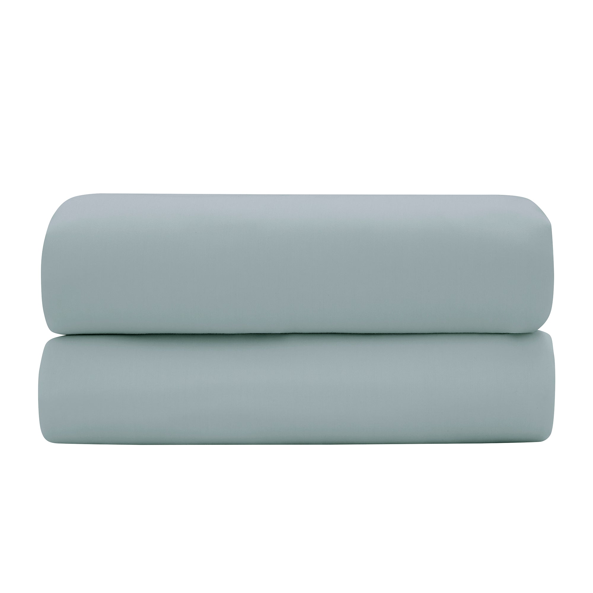 “Prestige” Flat Sheet - Cotton Satin - Celadon