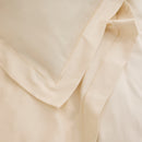 Drap Plat "Prestige" - Satin De Coton - Creme