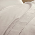 "Prestige" Flat Sheet - Cotton Satin - Sand