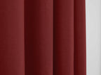 Cortinas - Efecto Lino - Cereza