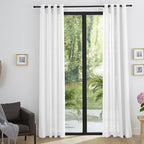 Cortinas - Efecto Lino - Nieve