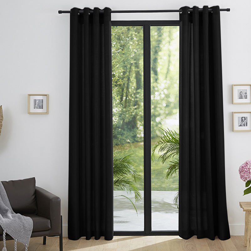Cortinas - Efecto Lino - Trufa