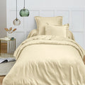 Housse De Couette - 100% Coton - Vanille