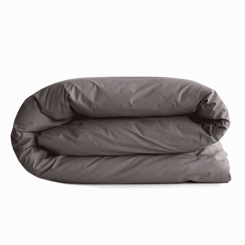 Housse De Couette - 100% Coton - Ardoise