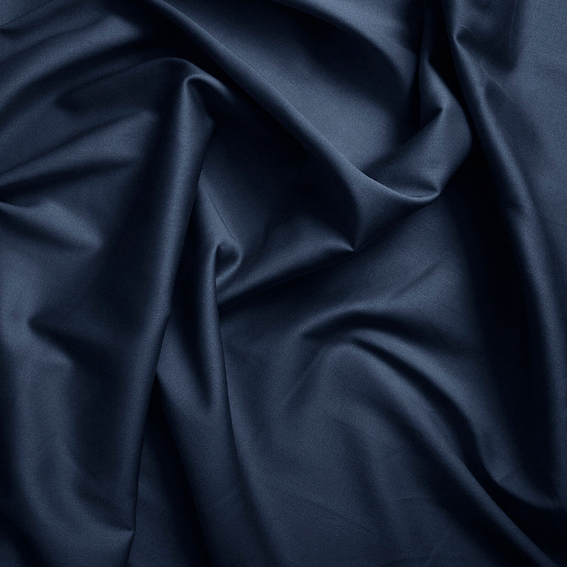 Housse De Couette - 100% Coton - Bleu Nuit