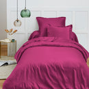 Housse De Couette - 100% Coton - Magenta