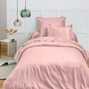 Housse De Couette - 100% Coton - Rose Dragee