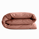 Housse De Couette - 100% Coton - Vieux Rose