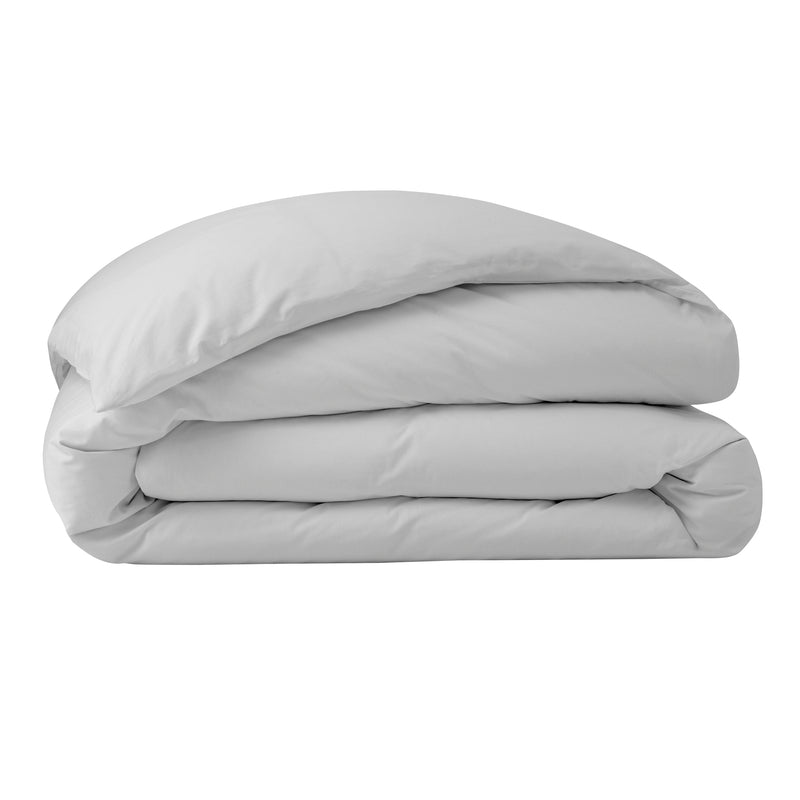 Housse De Couette - 100% Percale Coton - Perle
