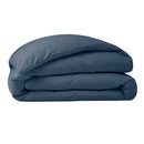 Housse De Couette - 100% Percale Coton - Bleu Encre