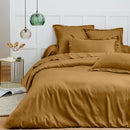 Housse De Couette - 100% Coton - Caramel