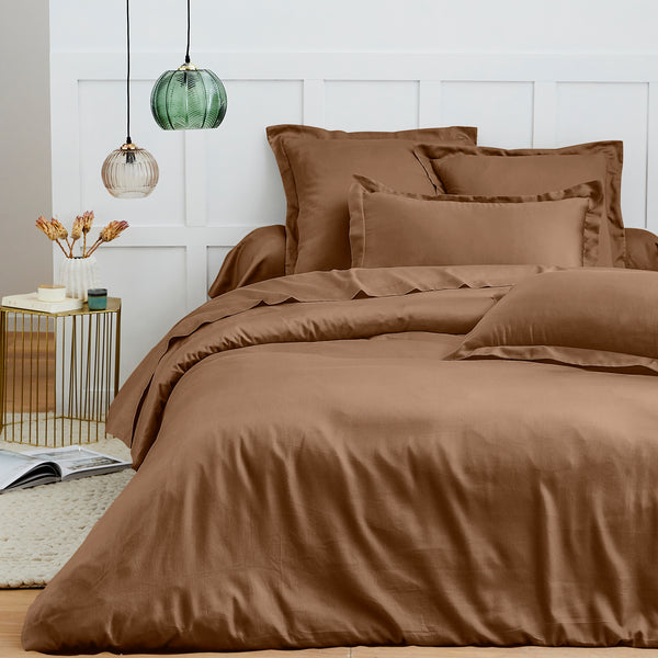 Duvet Cover - 100% Cotton - Taupe