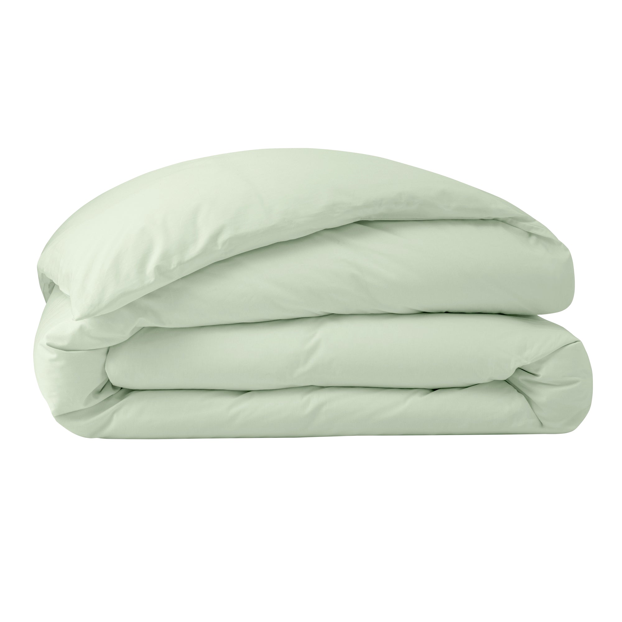 Duvet Cover - 100% Percale Cotton - Sea Green