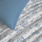 Pack Funda Nórdica - 100% Algodón - Azul Louise