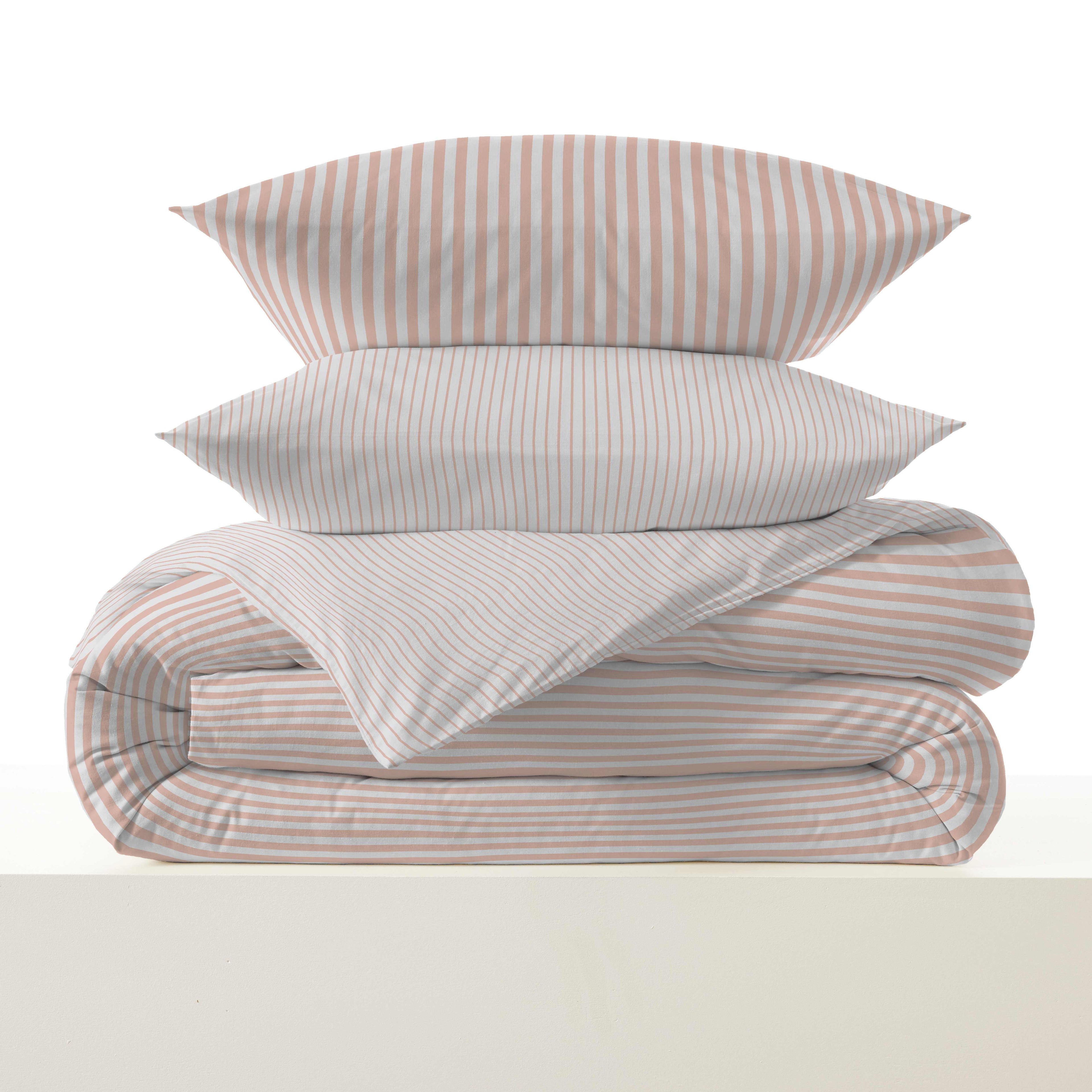 Duvet Cover Pack - 100% Cotton - Palermo Blush