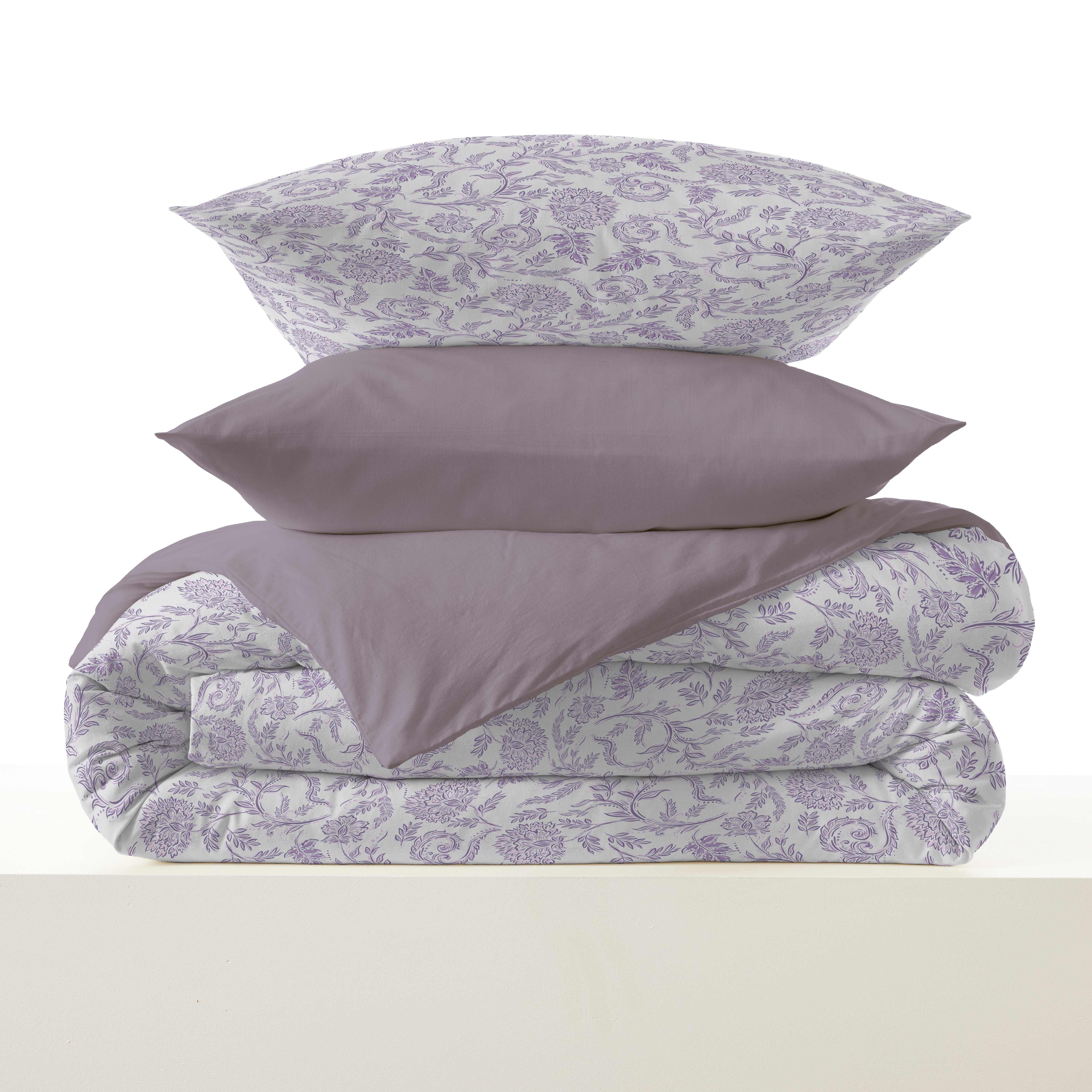 Pack Funda Nórdica - 100% Algodón - Salma Lavanda