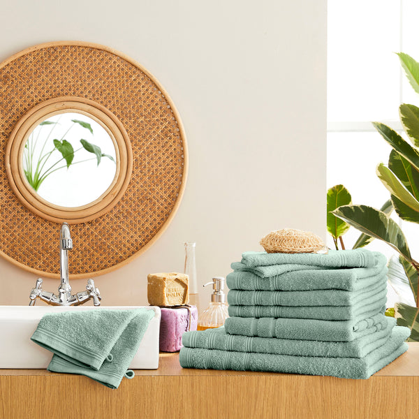 Sponge Pack "Spa" - 100% Cotton - Mint