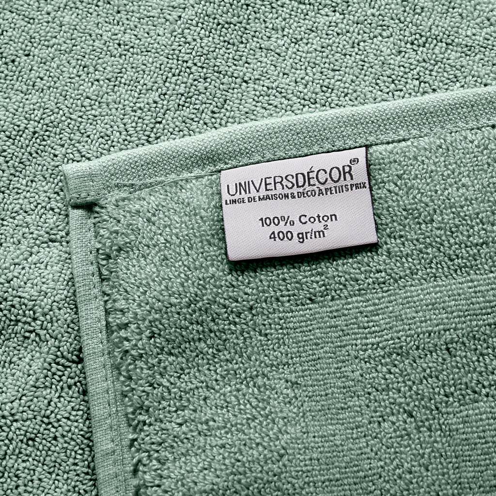 Pack de Esponjas "Spa" - 100% Algodón - Menta
