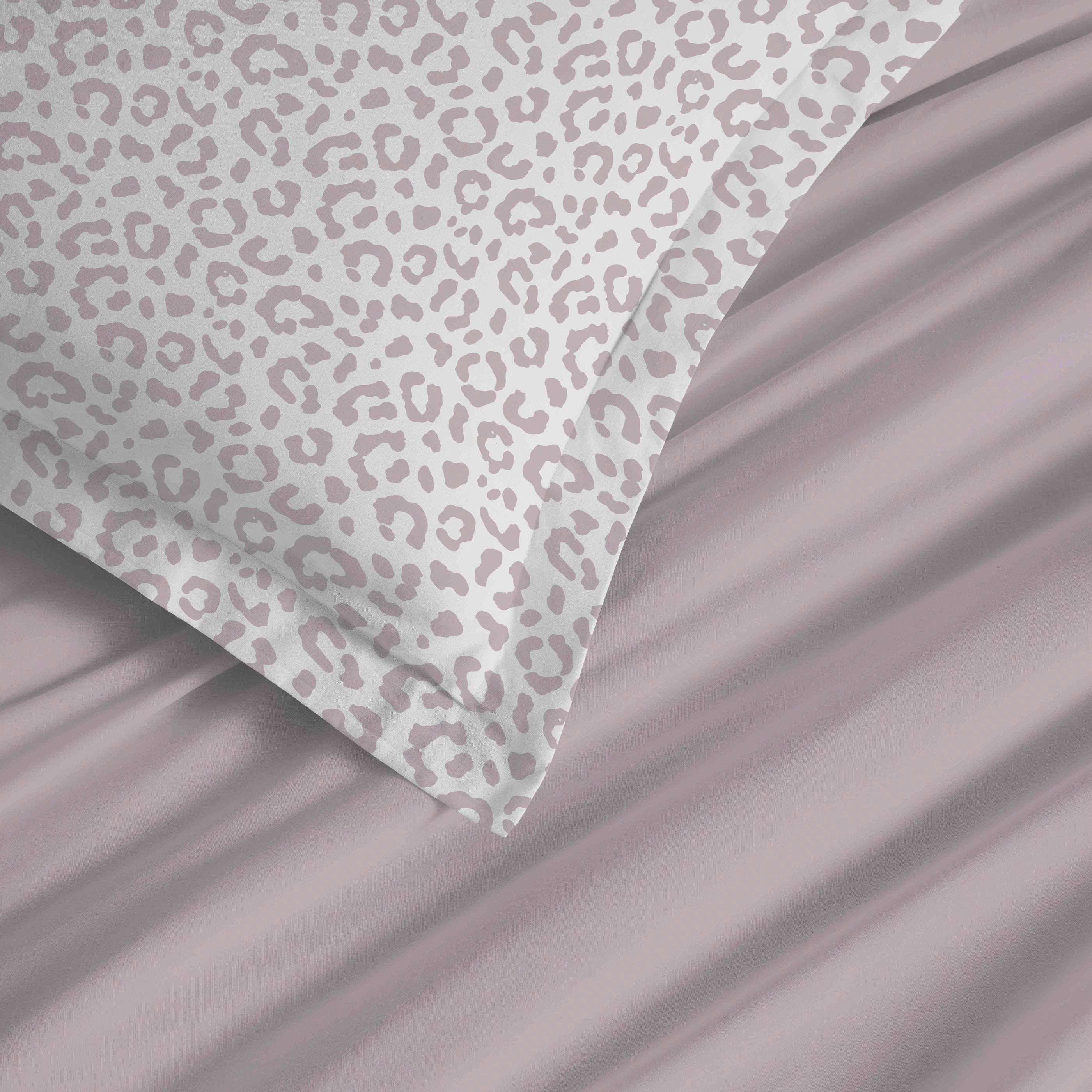 Parure De Draps 4 Pièces Pour Lit - 100% Coton - Diana Blush