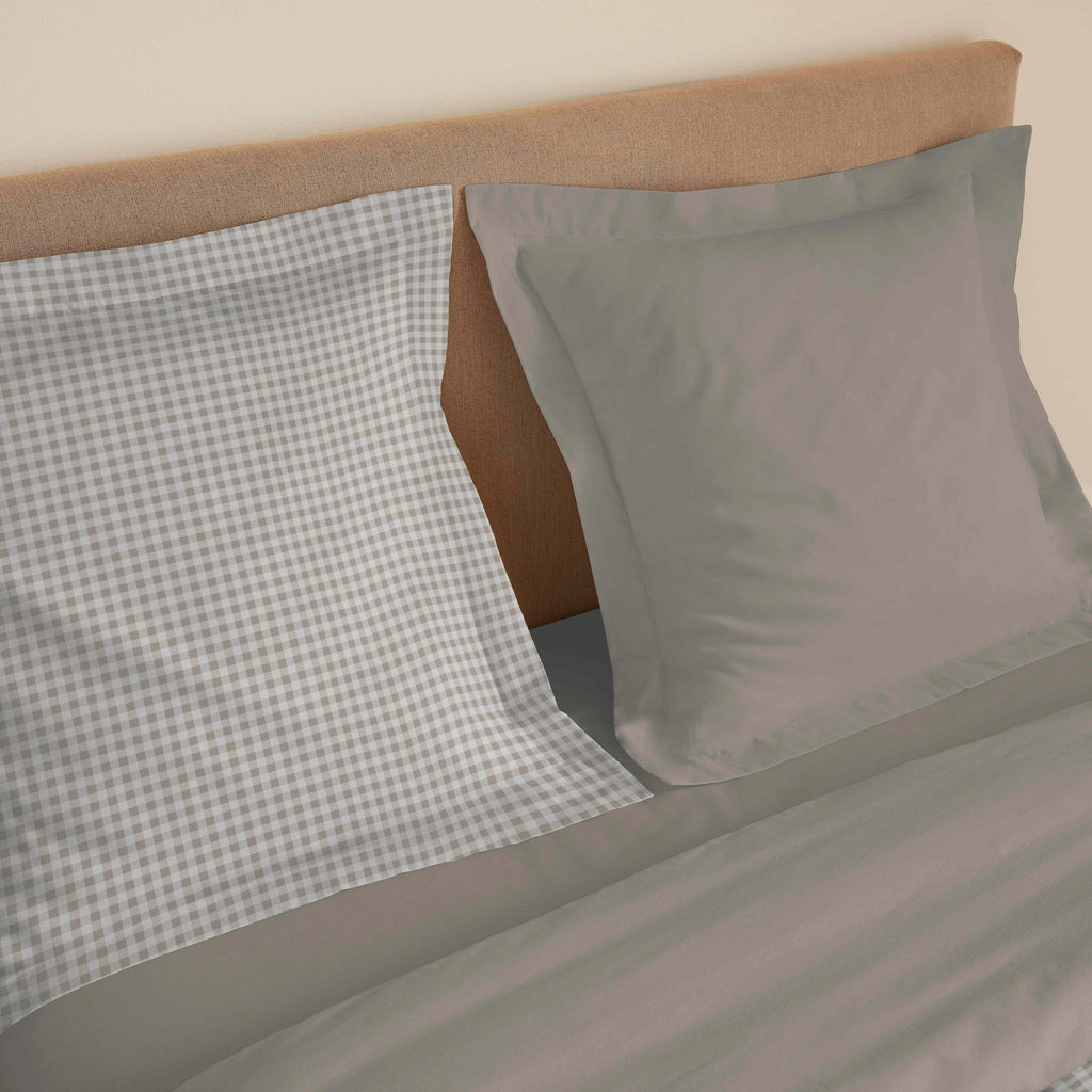 Parure De Draps 4 Pièces Pour Lit - 100% Coton - Gabrielle Naturel