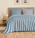 Juego de Sábanas para Cama Grande 4 Piezas - 100% Algodón - Florence Denim