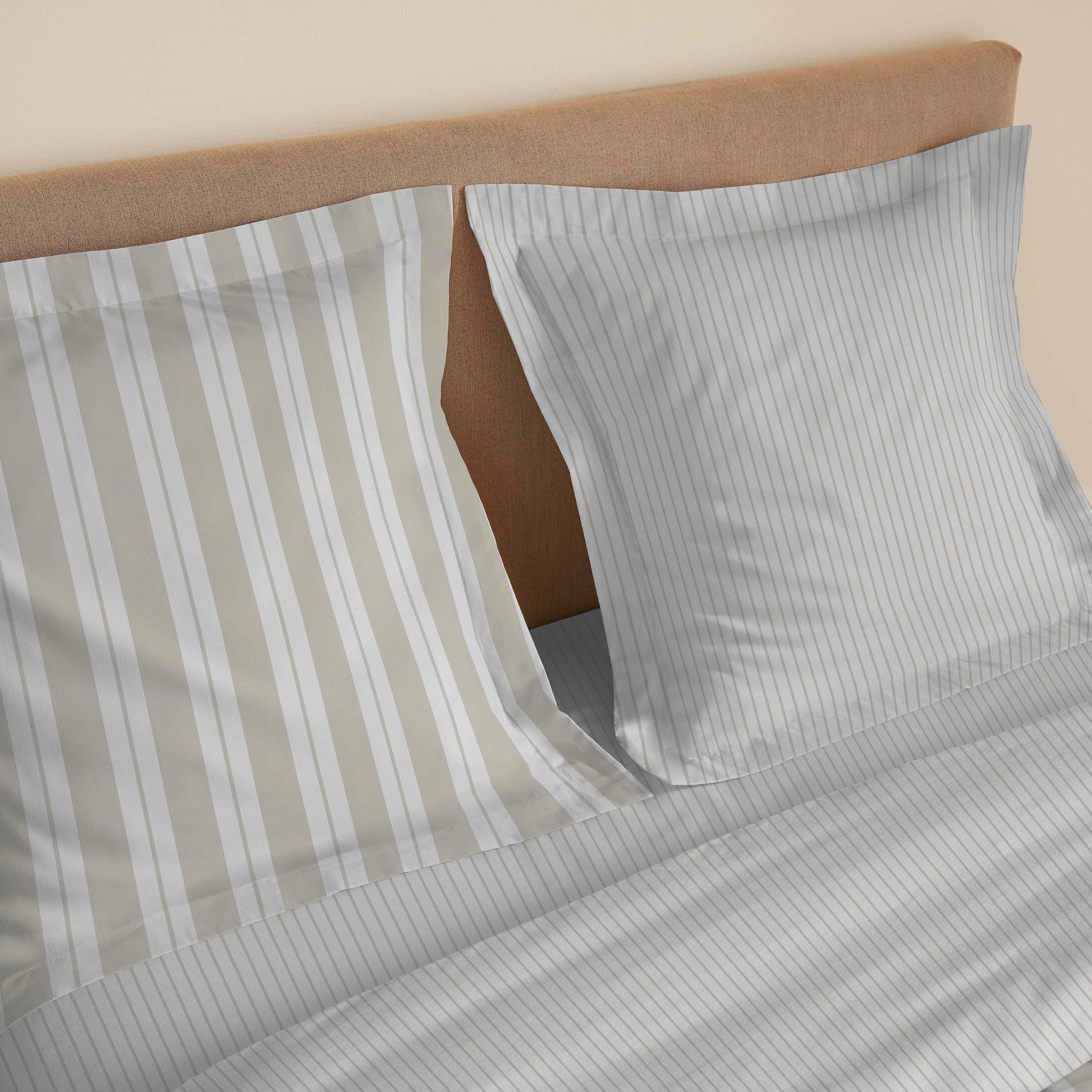 Juego de Sábanas para Cama Grande 4 Piezas - 100% Algodón - Florence Natural